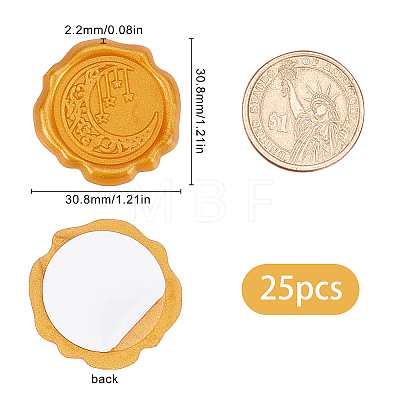 Adhesive Wax Seal Stickers DIY-WH0201-05C-1