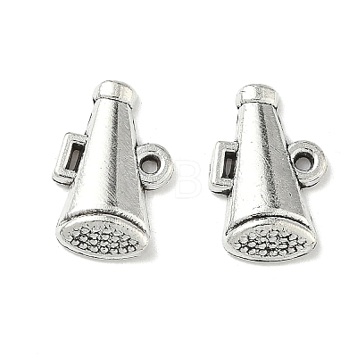 Cheerleader Megaphone Tibetan Style Alloy Pendants TIBEP-NH0001-01C-AS-1