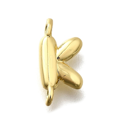 Brass Connector Charms KK-P295-01G-K-1