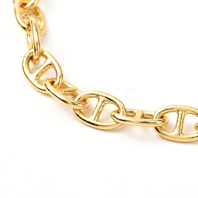 Brass Mariner Link Chains Necklaces NJEW-JN03718-1