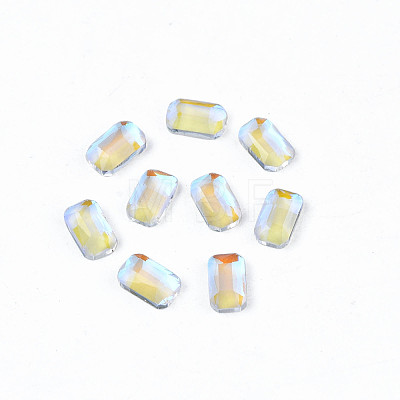 Glass Rhinestone Cabochons MRMJ-N027-023A-1