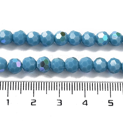 Opaque Glass Beads Strands EGLA-A035-P6mm-L12-1
