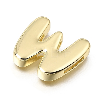 Brass Slide Charms KK-Z163-01G-W-1
