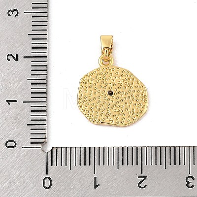 Brass Pendants KK-R100-11G-03-1