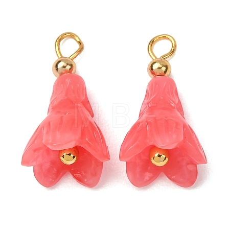 Dyed Synthetic Coral Pendants GG-CBAC295-03G-01-1
