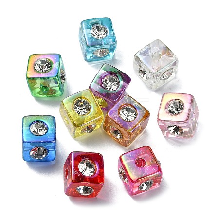 Imitation Jelly Acrylic Beads OACR-E033-34-1