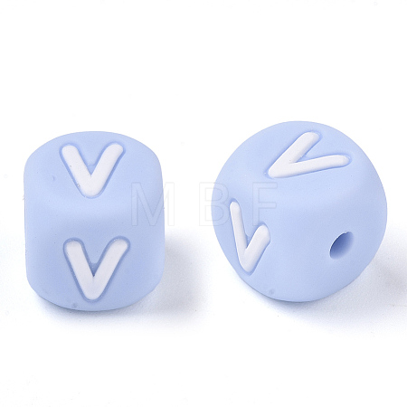Food Grade Eco-Friendly Silicone Beads SIL-R011-10mm-02V-1