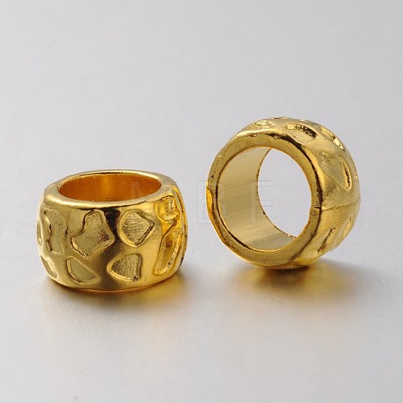 Rondelle Tibetan Style Alloy Beads LS-K0NHD011-1