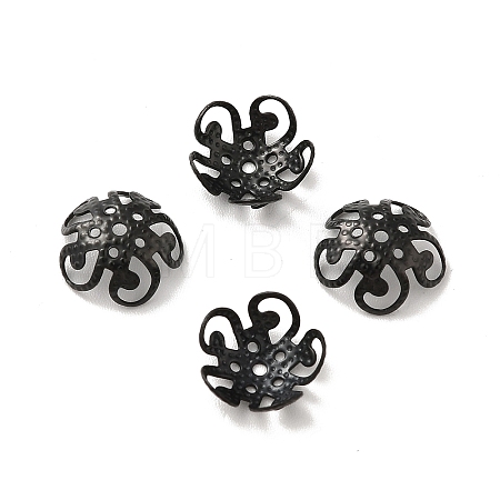 Ion Plating(IP) 304 Stainless Steel Bead Caps STAS-F094-11EB-1