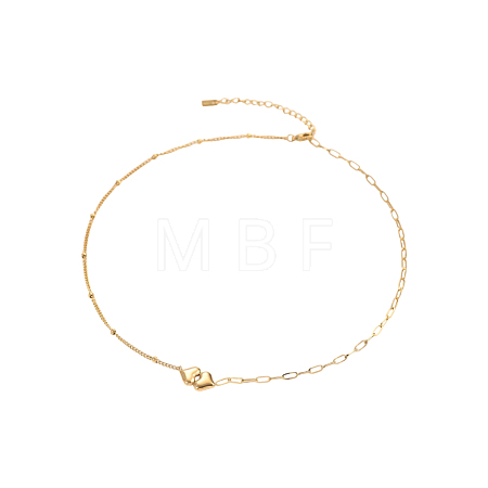 304 Stainless Steel Satellite Chain & Cable Chain Necklaces for Women STAS-OY018-25-1