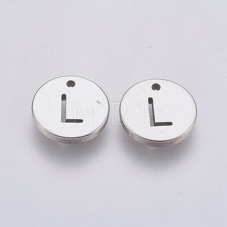 Non-Tarnish 304 Stainless Steel Charms STAS-P212-15P-05-1