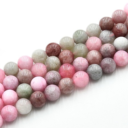 Natural Quartz Beads Strands G-N355-8mm-10-1