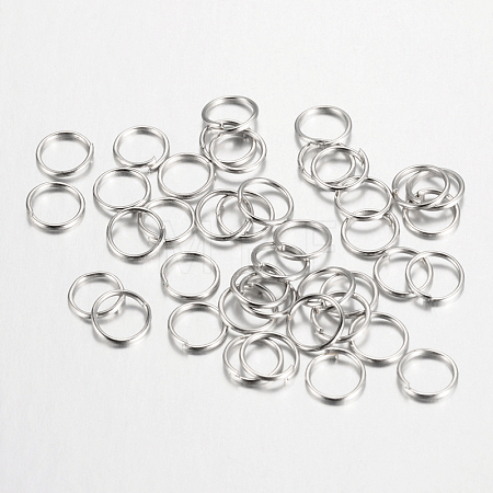 Iron Open Jump Rings IFIN-A018-8mm-P-NF-1