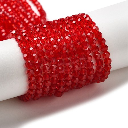 Transparent Glass Beads EGLA-A035-T4mm-D07-1