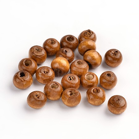 Dyed Natural Wood Beads TB092Y-11-1