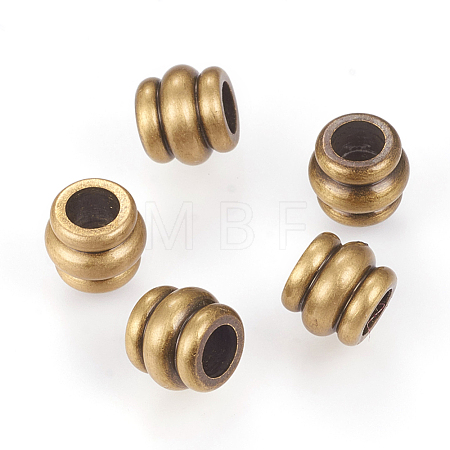 Brass Beads KK-E737-52AB-1