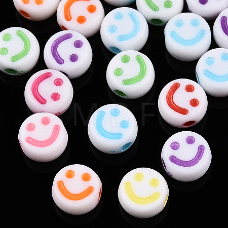 Opaque Craft Acrylic Beads MACR-S369-003B-01-1