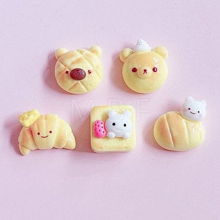 Resin Cabochons PW-WGB0434-01-1