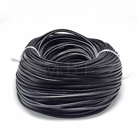 Flat Leather Cords WL-R006-3x2-03-1