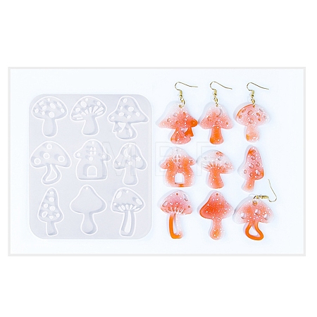 Easter DIY Pendant Molds AJEW-U023-02A-1