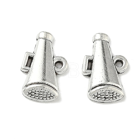 Cheerleader Megaphone Tibetan Style Alloy Pendants TIBEP-NH0001-01C-AS-1