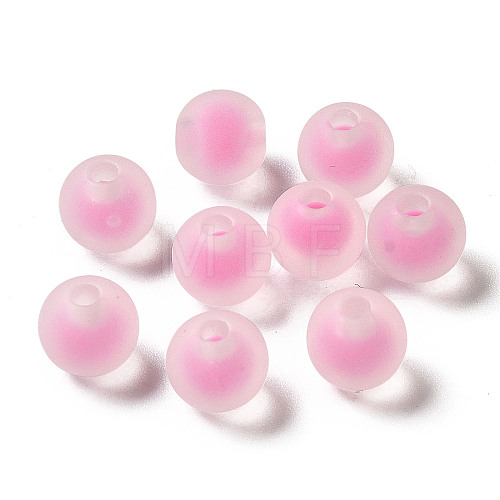 Transparent Acrylic Beads OACR-Z006-01D-1