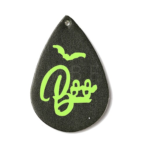 Halloween Imitation Leather Pendants FIND-K017-04D-07-1