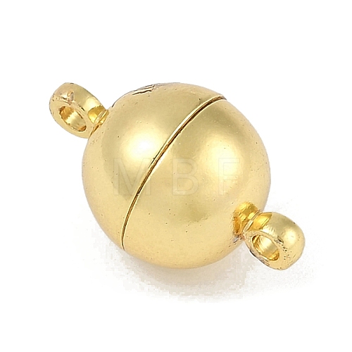 Rack Plating Brass Magnetic Clasps KK-Z070-20G-02-1