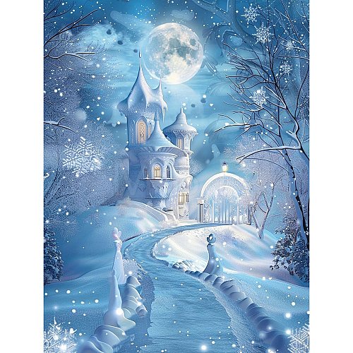 Snow DIY Diamond Painting Kit PW-WGDEF3B-06-1