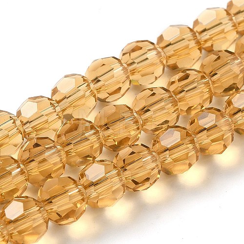 Transparent Glass Beads EGLA-A035-T6mm-D17-1