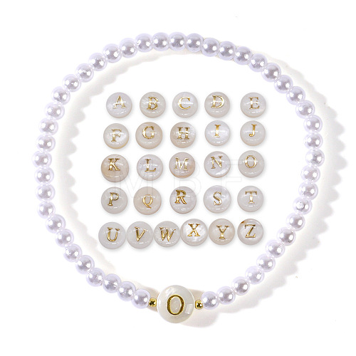 White Imitation Pearl Bracelet NN7430-23-1