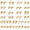 304 Stainless Steel Stud Earrings SA-T001-03G-1