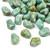 Two Tone Opaque Acrylic Imitation Gemstone Beads OACR-T033-06-1