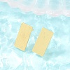 Brass Stud Earrings EJEW-G471-27A-G-2