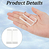 10Pcs Rectangle Acrylic Name Card Holder AJEW-GF0015-02-6