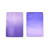 Two Tone Rectangle Plastic Zip Top Gift Bags OPP-C003-01C-04-1