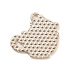 Alloy Enamel Pendants X-PALLOY-P301-04A-G-3