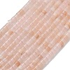 Natural Pink Aventurine Beads Strands X-G-P608-A17-01-2