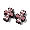 Sports Theme Silicone Beads LS-SL-D001-02D-2