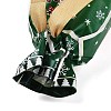 Christmas Theme Plastic Packing Pouches Drawstring Bags ABAG-Q053-03C-4