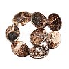 Natural Tree Bark Agate Beads Strands G-Q606-23D-2