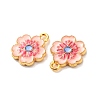 Alloy Enamel Pendants ENAM-B036-01G-2