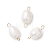 Natural Cultured Freshwater Pearl Links PALLOY-JF04384-01-1