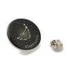 Twelve Constellation Creative Alloy Badges Constellation Brooches LS-JEWB-S033-01P-J-3