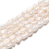 Natural Cultured Freshwater Pearl Beads Strands PEAR-N014-03H-01-2
