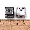 Y2K Style Printed Opaque Acrylic Beads AC-CBAC57E-03-3