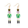 Christmas Theme Acrylic Human Dangle Earrings FS-WGA2E6F-05-1