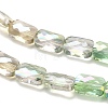Electroplate Glass Beads Strands EGLA-P068-01A-07-2