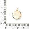 Spray Painted Brass Pendants KK-CBAEB58-09G-3
