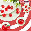 30Pcs Opaque Resin Charms RESI-CA0001-32A-5